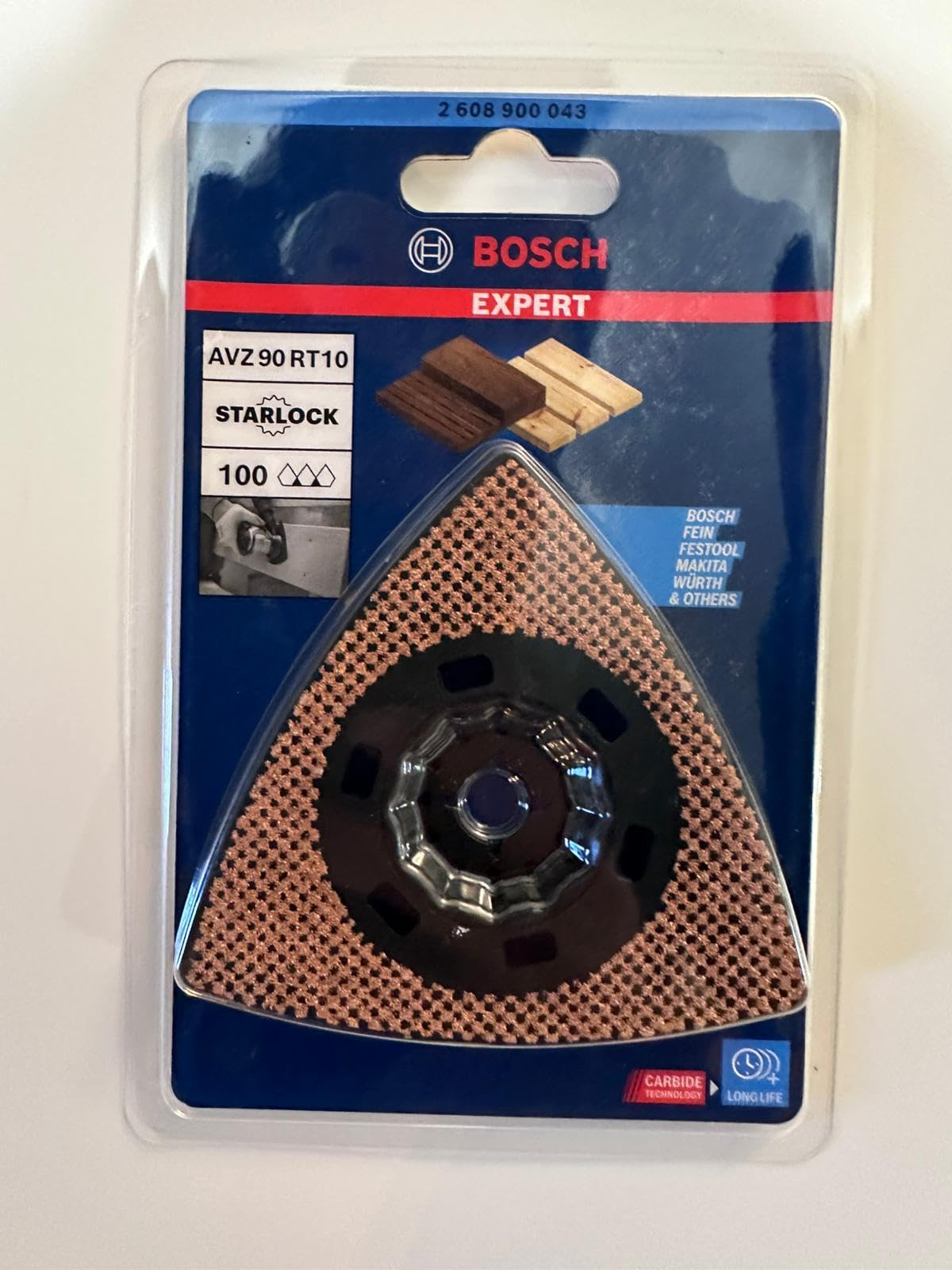Bosch EXPERT AVZ 90 RT10 plateau ponçage 90 mm