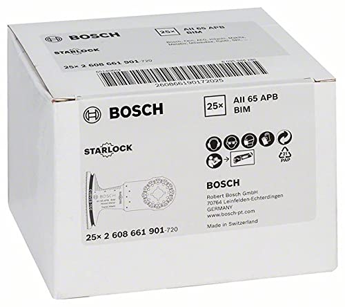 Bosch AII 65 APB lame plongeante Starlock 40x65 mm BIM