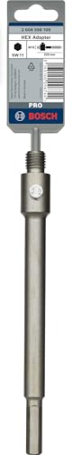 Porte-outil six pans M16 220 mm couronnes trépan