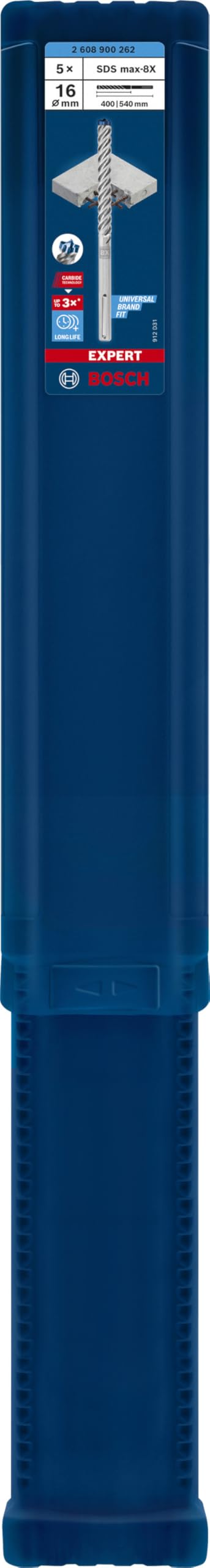 Bosch Expert SDS max-8X foret béton 16x540 armé x5
