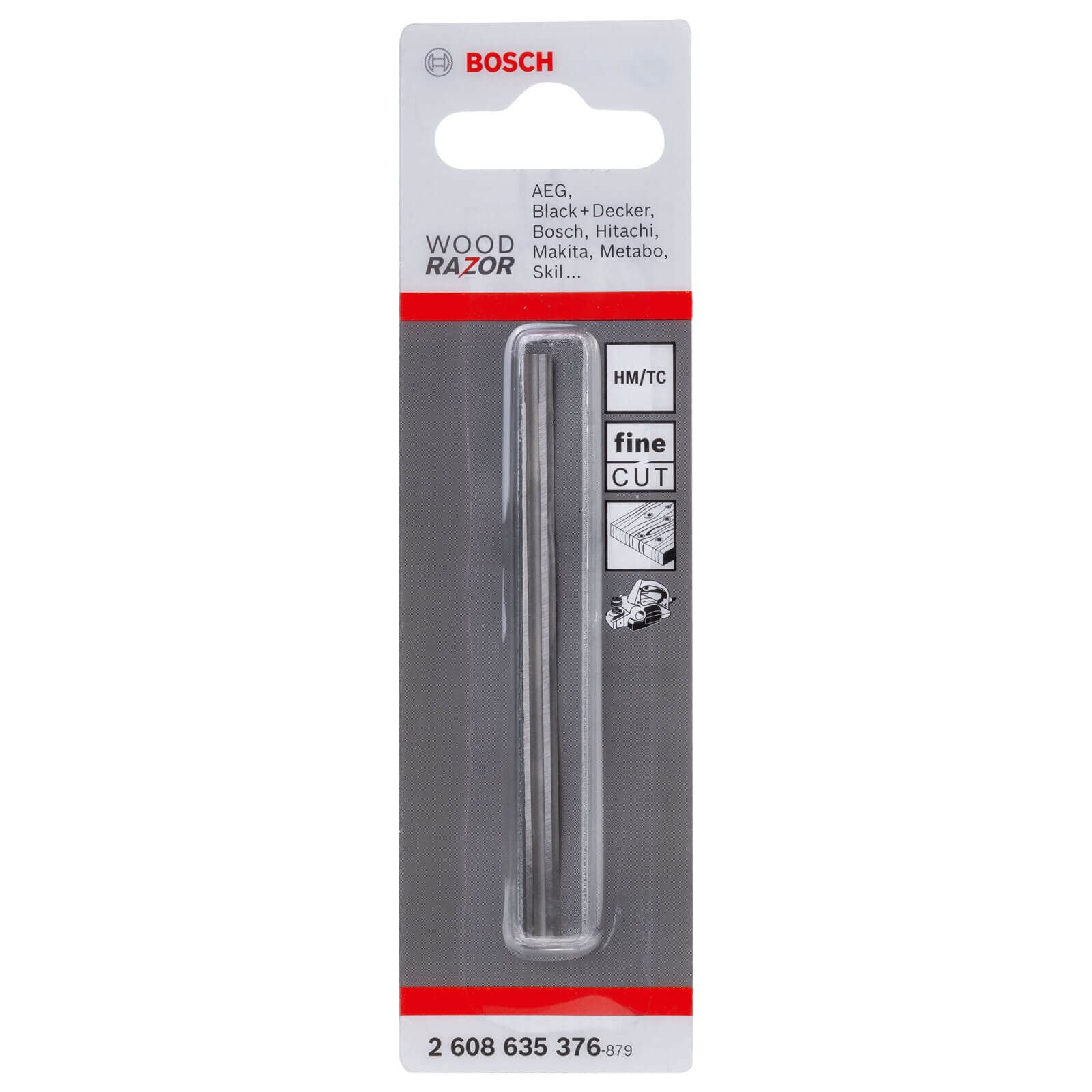 Bosch TC HE 40 fer de rabot carbure réversible