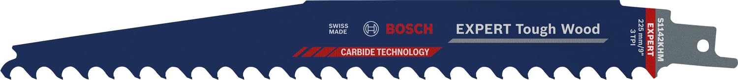 Bosch EXPERT Tough Wood lame scie sabre S1242KHM 300mm