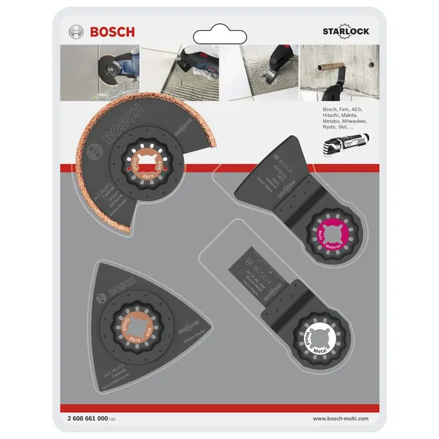 Bosch Accessoires carrelage Starlock kit 4 pces joints mortier