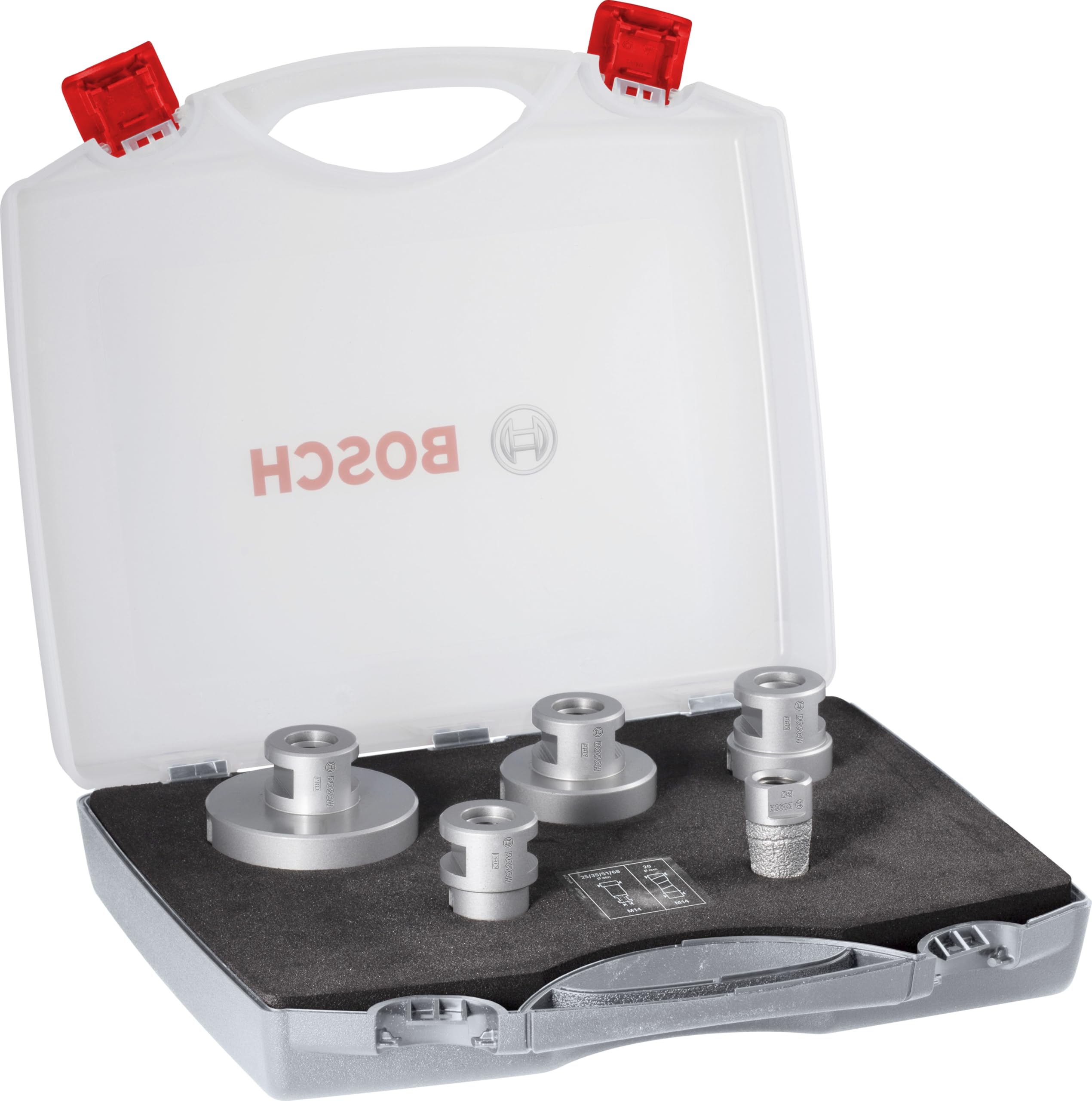Bosch PRO Ceramic coffret couronnes forage carrelage M14