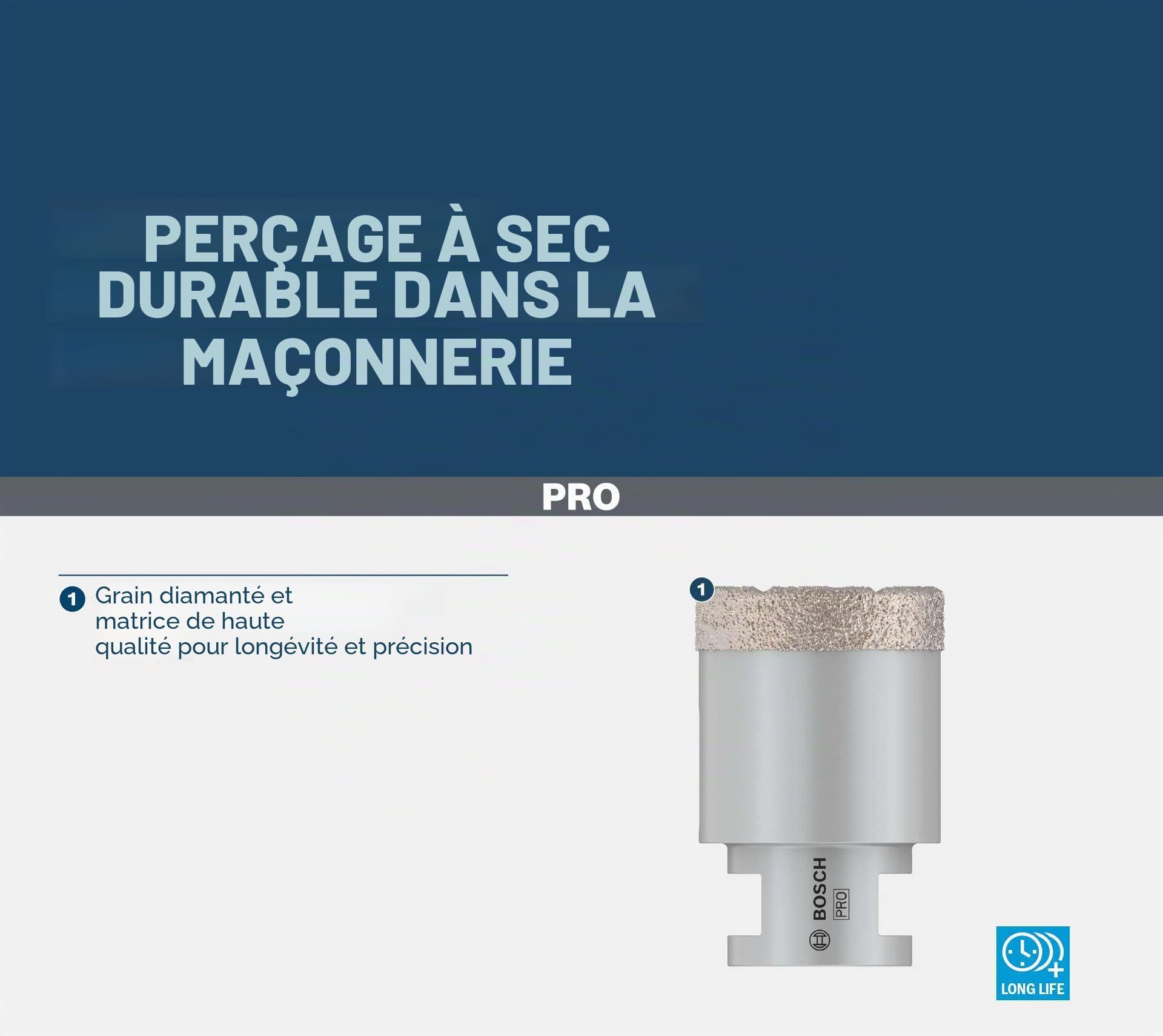 Bosch Dry Speed trépan diamant à sec 35 mm béton
