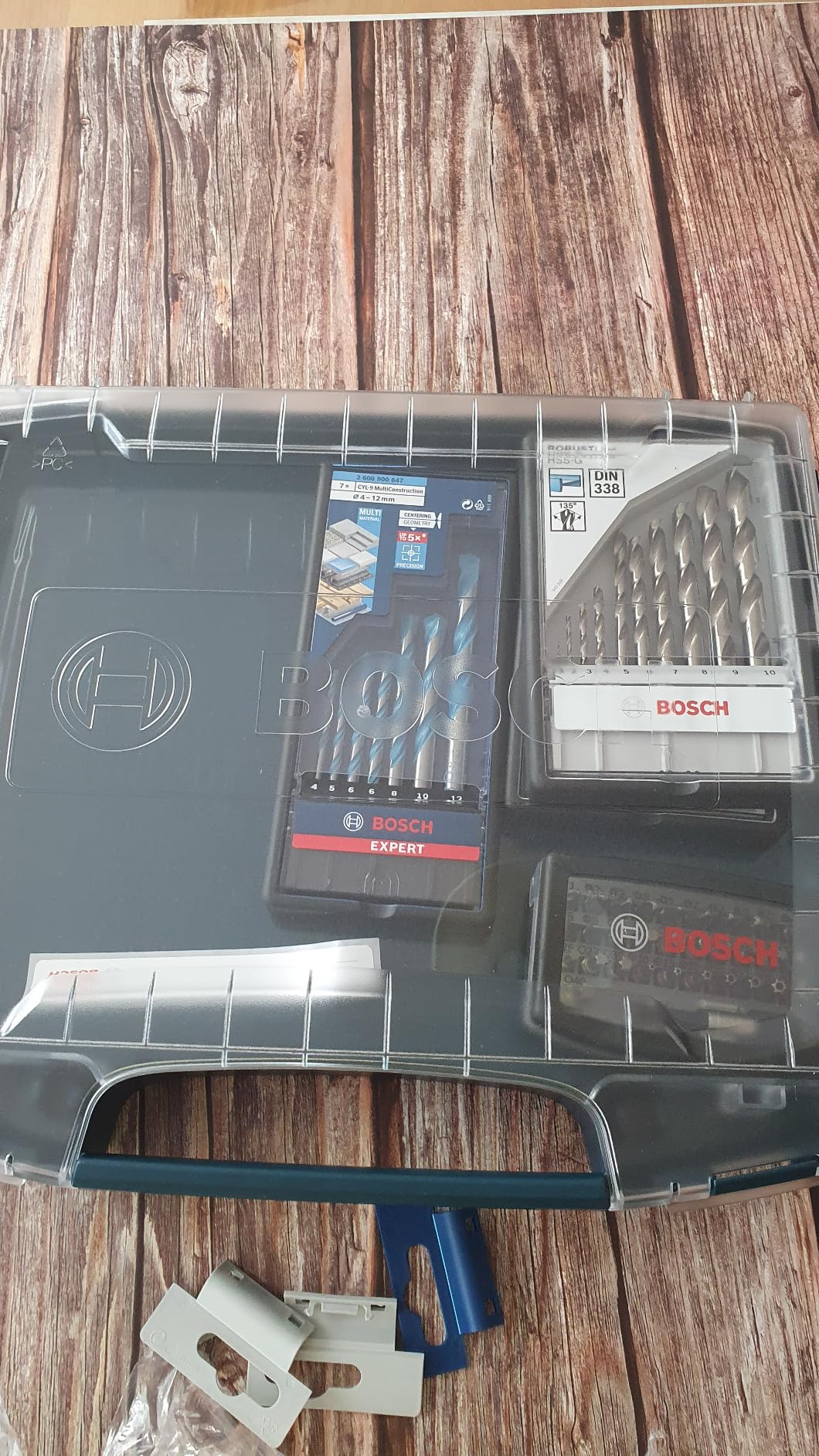 Bosch Robust CYL-9 assortiment forets + embouts L-BOXX
