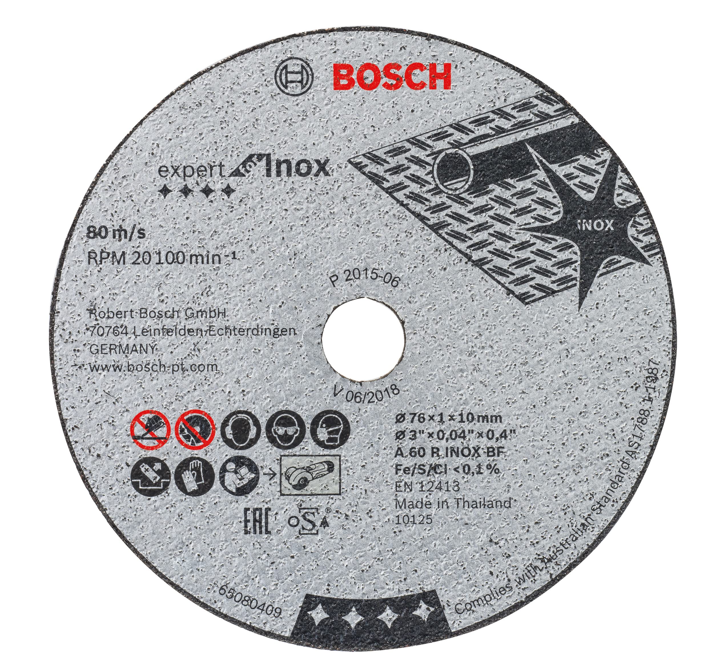 Bosch Set 9 Disques 76 mm GWS-12V + Mini L-BOXX