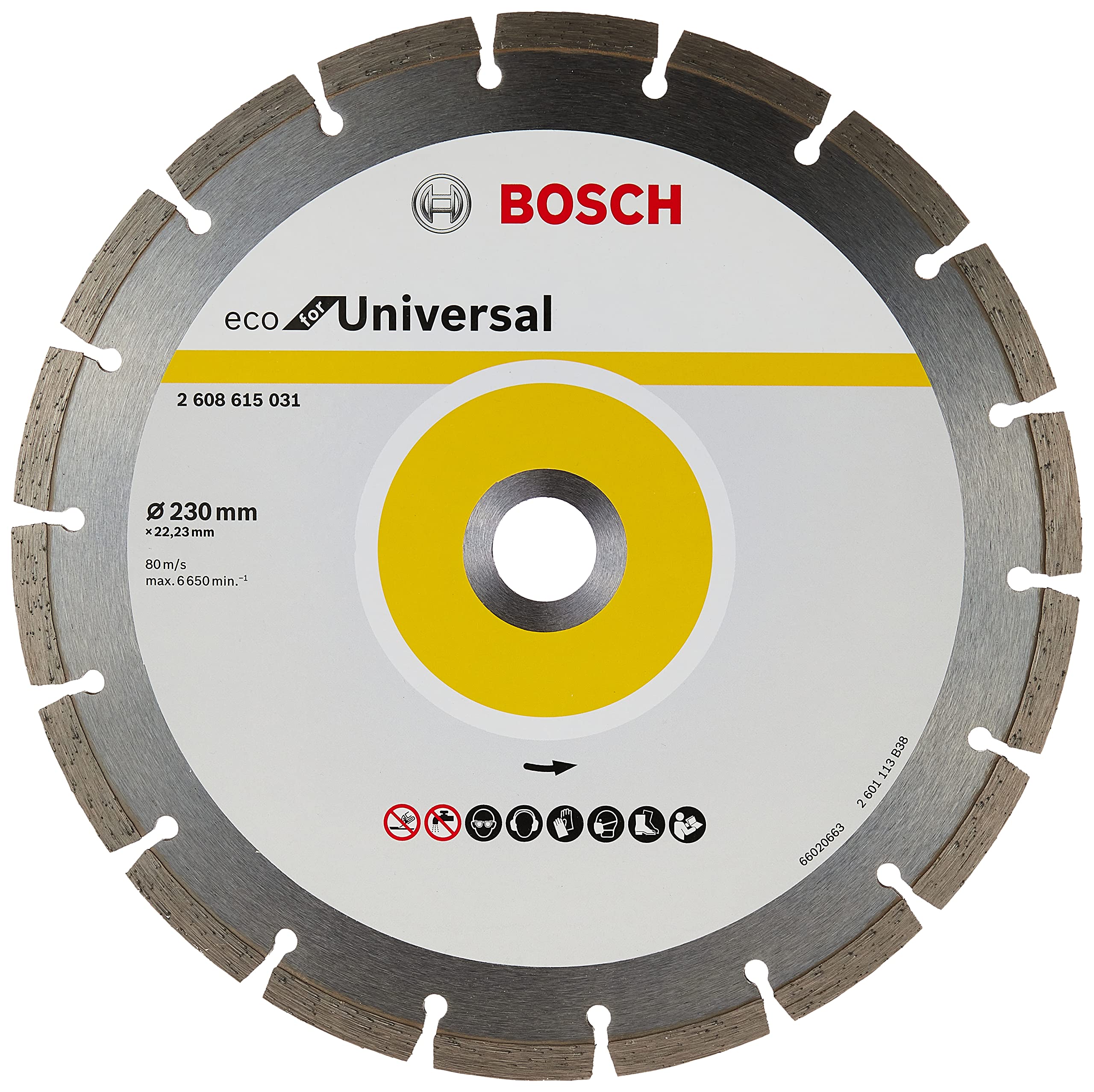 Bosch Multi Material disque diamant 22,23 mm béton brique