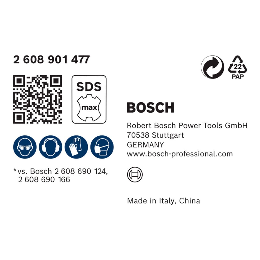 Bosch Expert SDS Clean burin plat 25x400 mm SDS Max