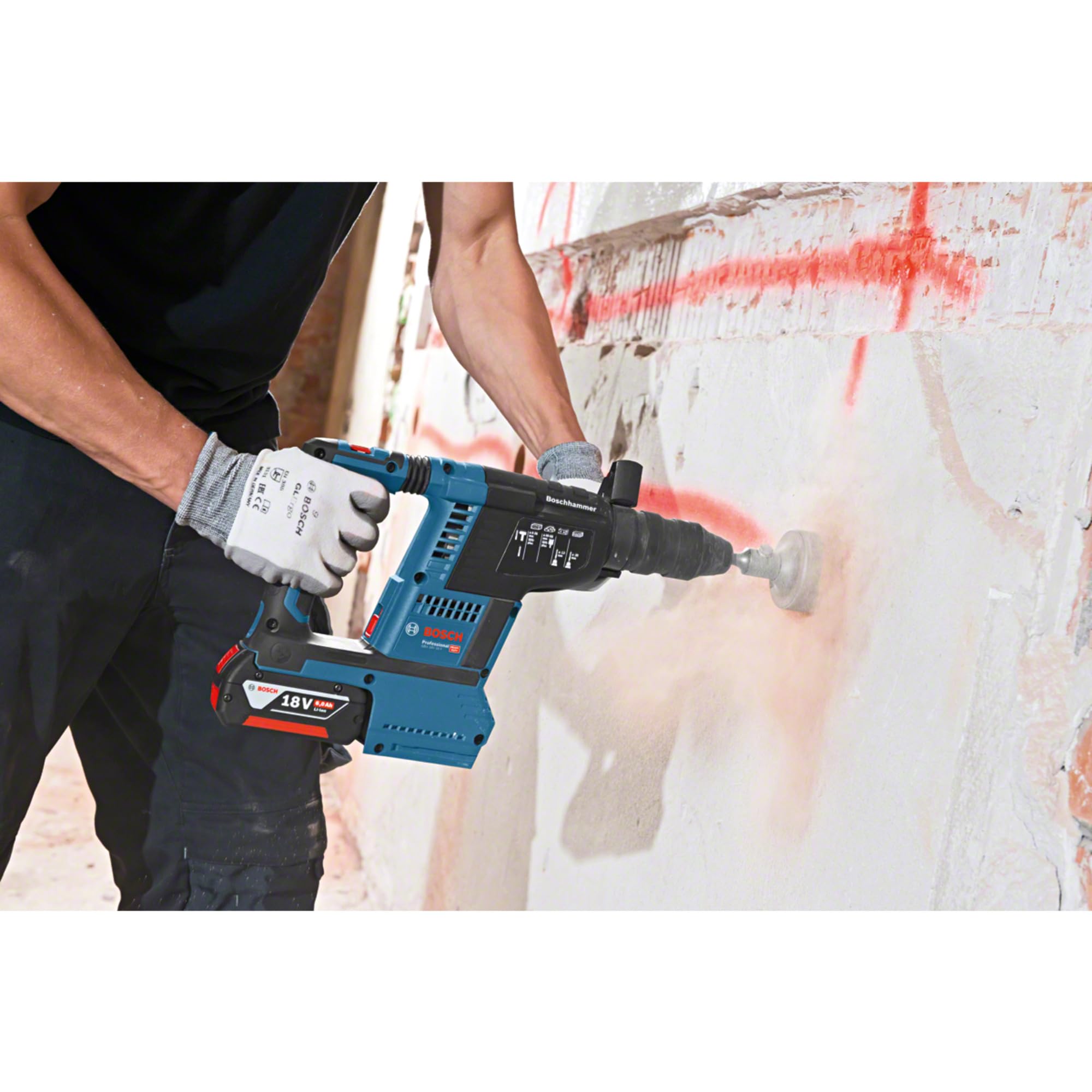 Bosch Professional perforateur GBH 18 V-26 F SDS plus 2x5,0Ah