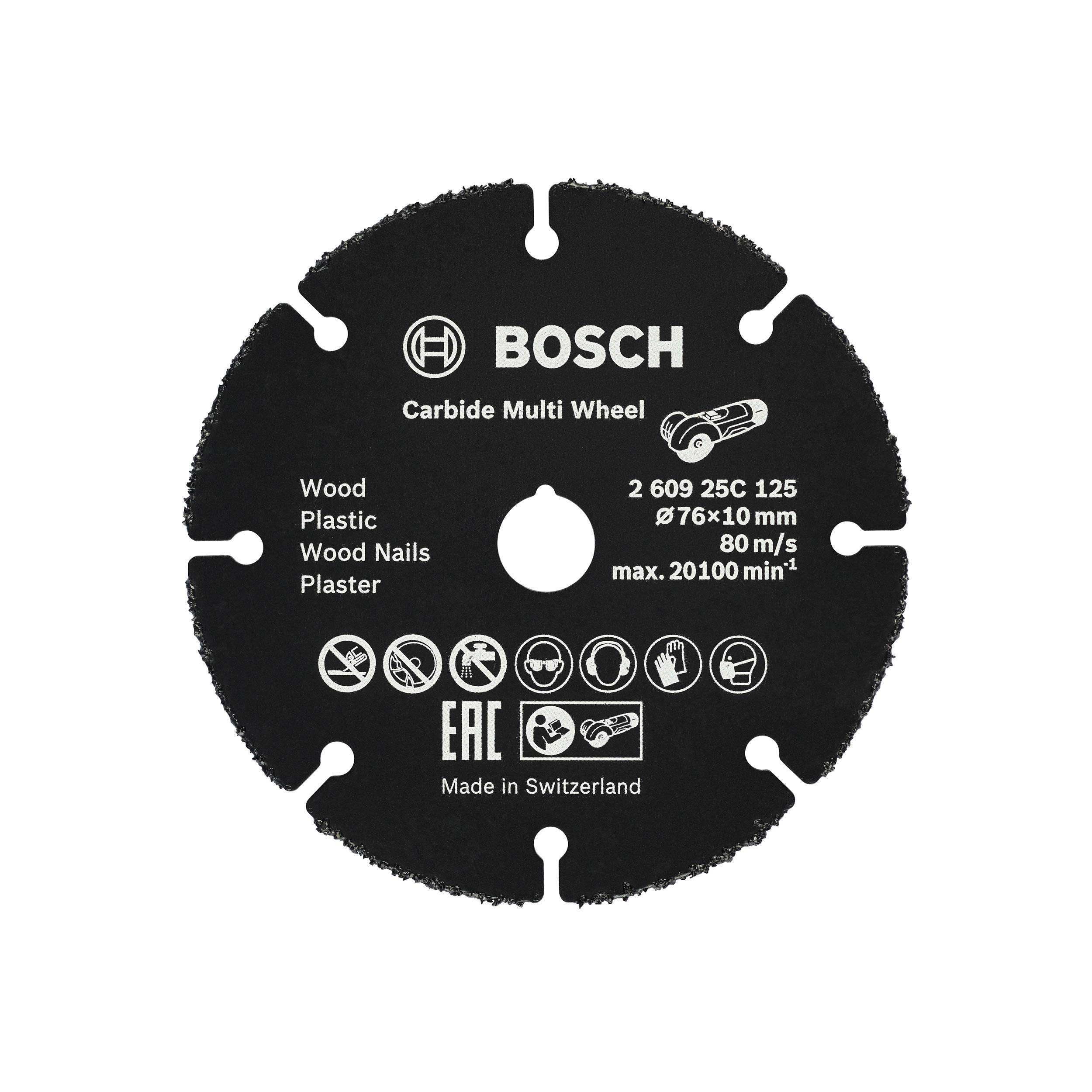 Bosch Carbide Multi Wheel disque 76x10 mm bois