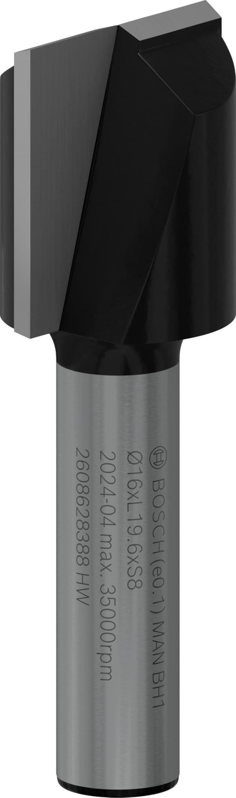 Bosch PRO fraise à rainurer droite Ø25 mm queue 8 mm bois