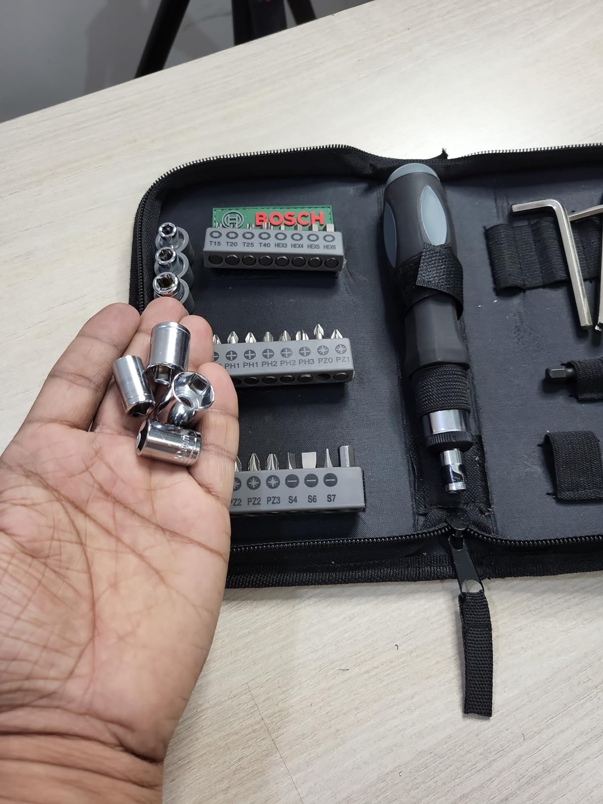Bosch Sets combinés 2607019506 coffret accessoires 38 pièces vissage