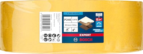 Bosch EXPERT C470 rouleau abrasif 93 mm G240 50 m