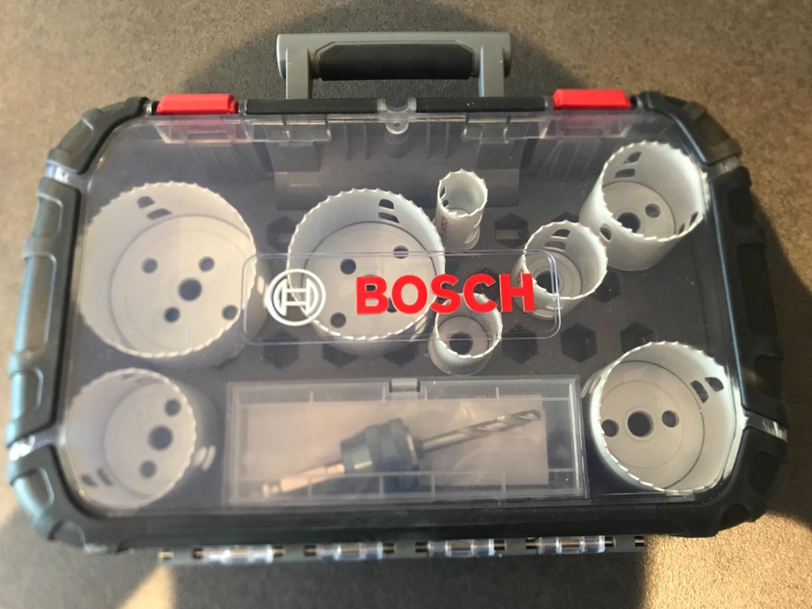 Bosch Progressor coffret scies trépans 25-86 mm 11 pièces bimétal