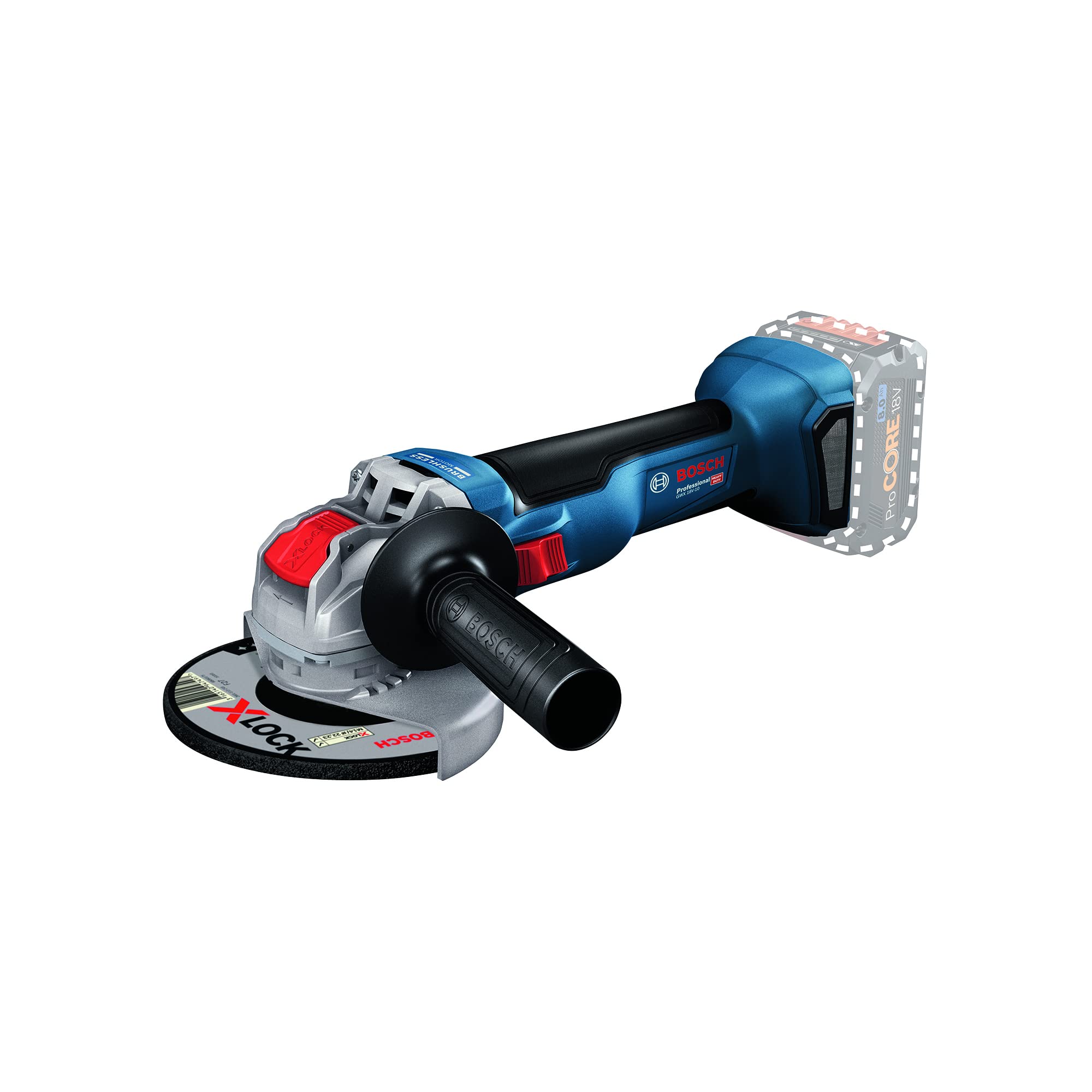 Bosch GWX 18V-10 meuleuse angulaire 125 mm carton sans fil