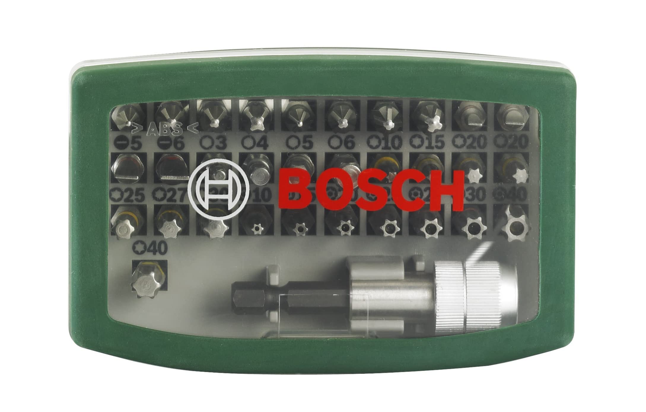 Bosch jeu embouts vissage 32 pièces code couleur tournevis