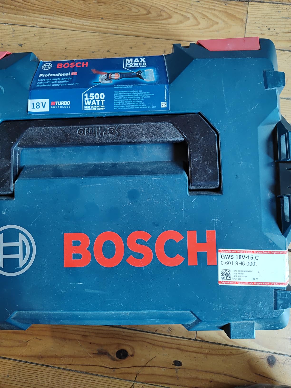 Bosch GWS 18V-15 SC meuleuse angulaire 18V BITURBO L-BOXX