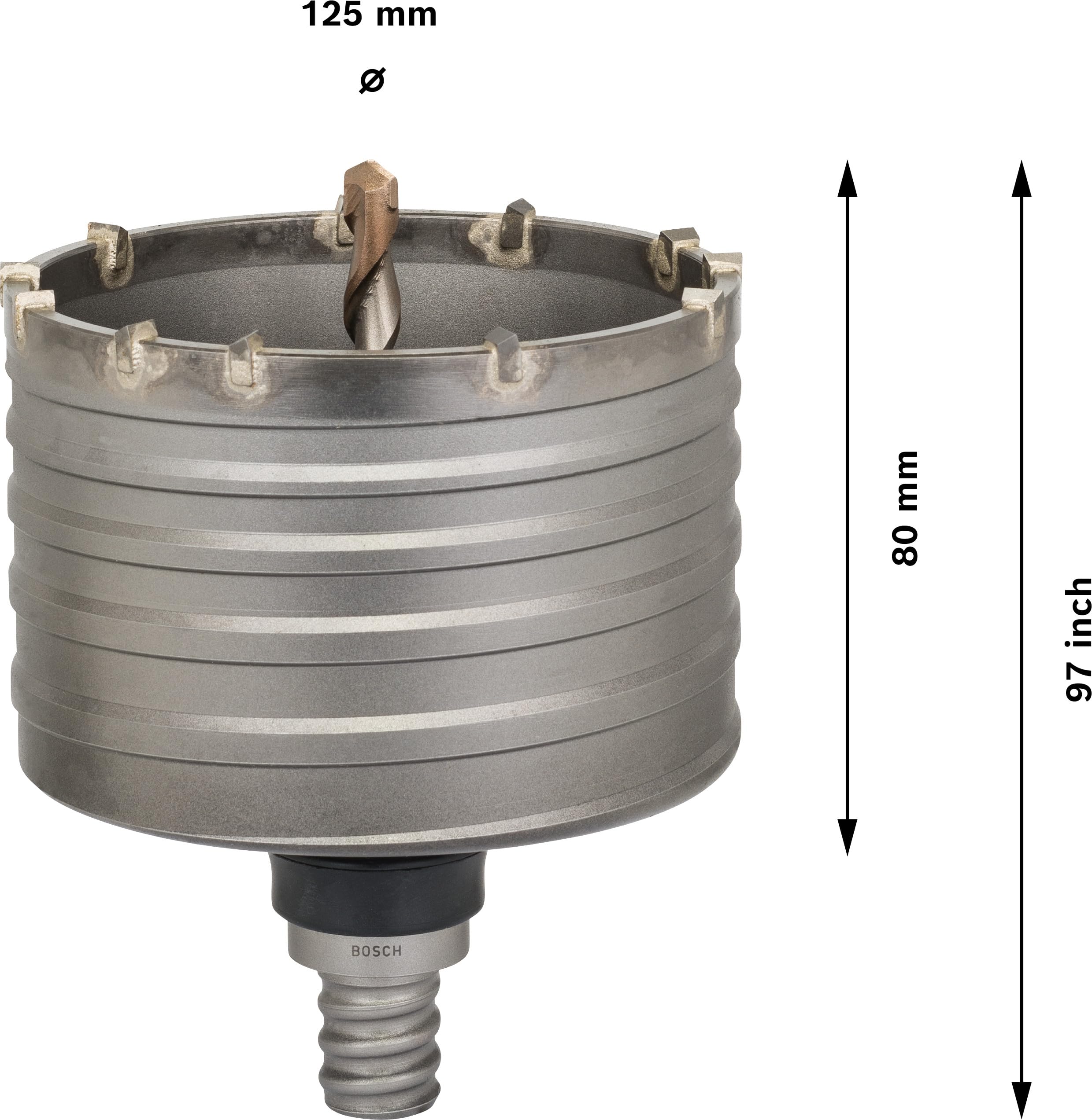 Bosch PRO SDS max-5 Core Cutter trépan béton 125 mm