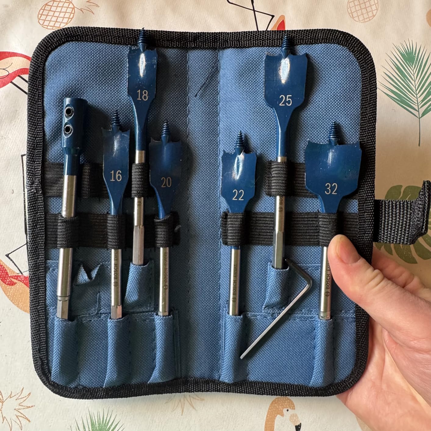 Bosch Expert Self Cut coffret 7 mèches plates bois