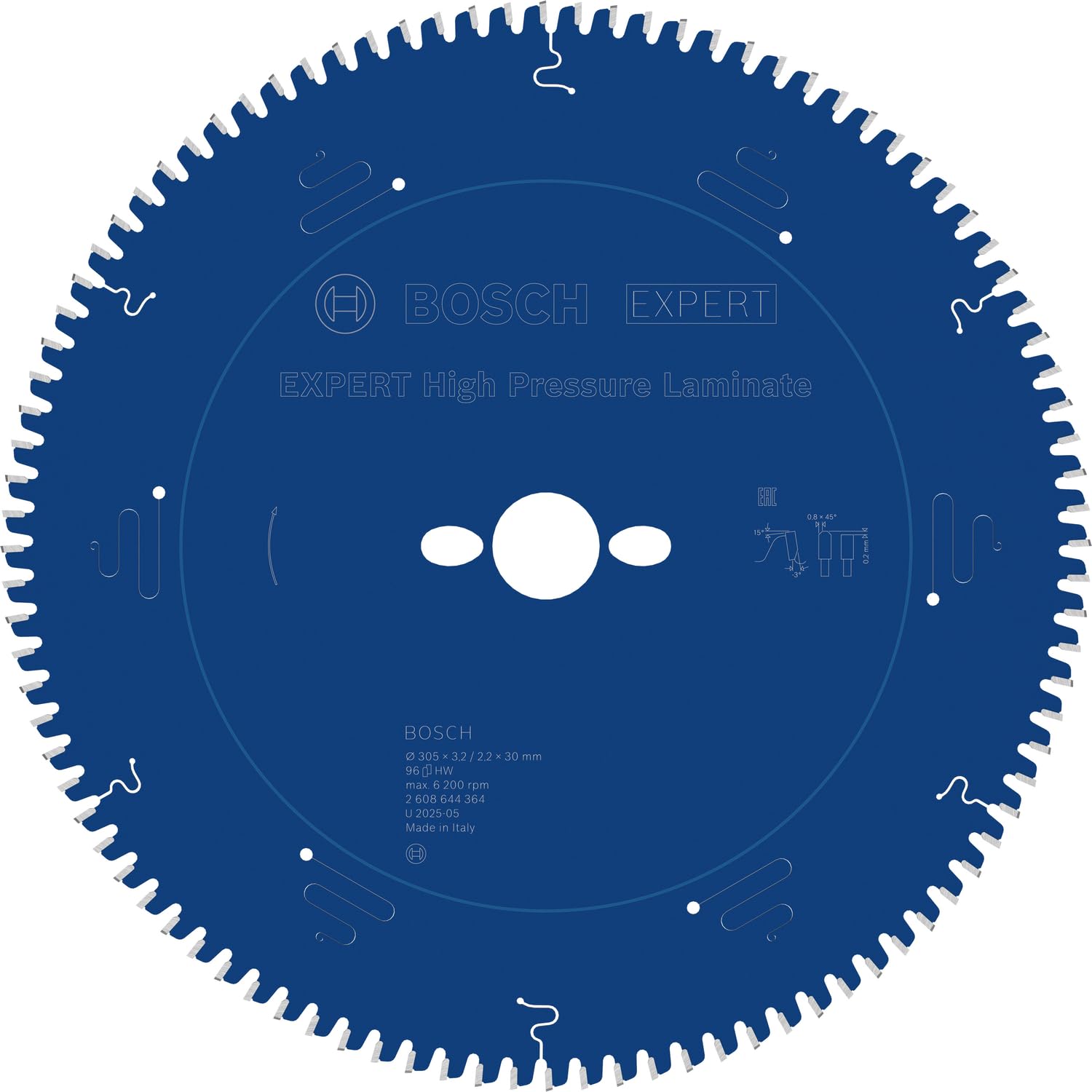 Bosch EXPERT Laminate lame circulaire 305 mm 96 dents