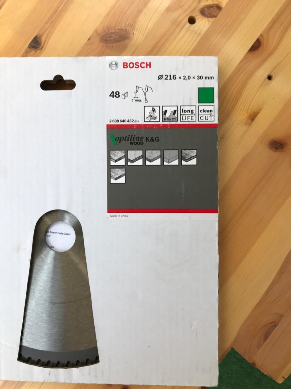 Bosch PRO Wood Lame Scie Circulaire 216 mm 48 Dents Bois