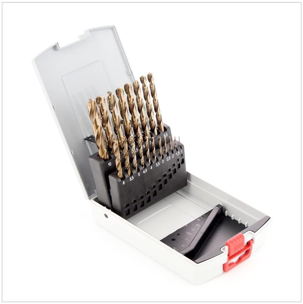 Bosch PRO Stainless Steel coffret forets 19 pcs inox