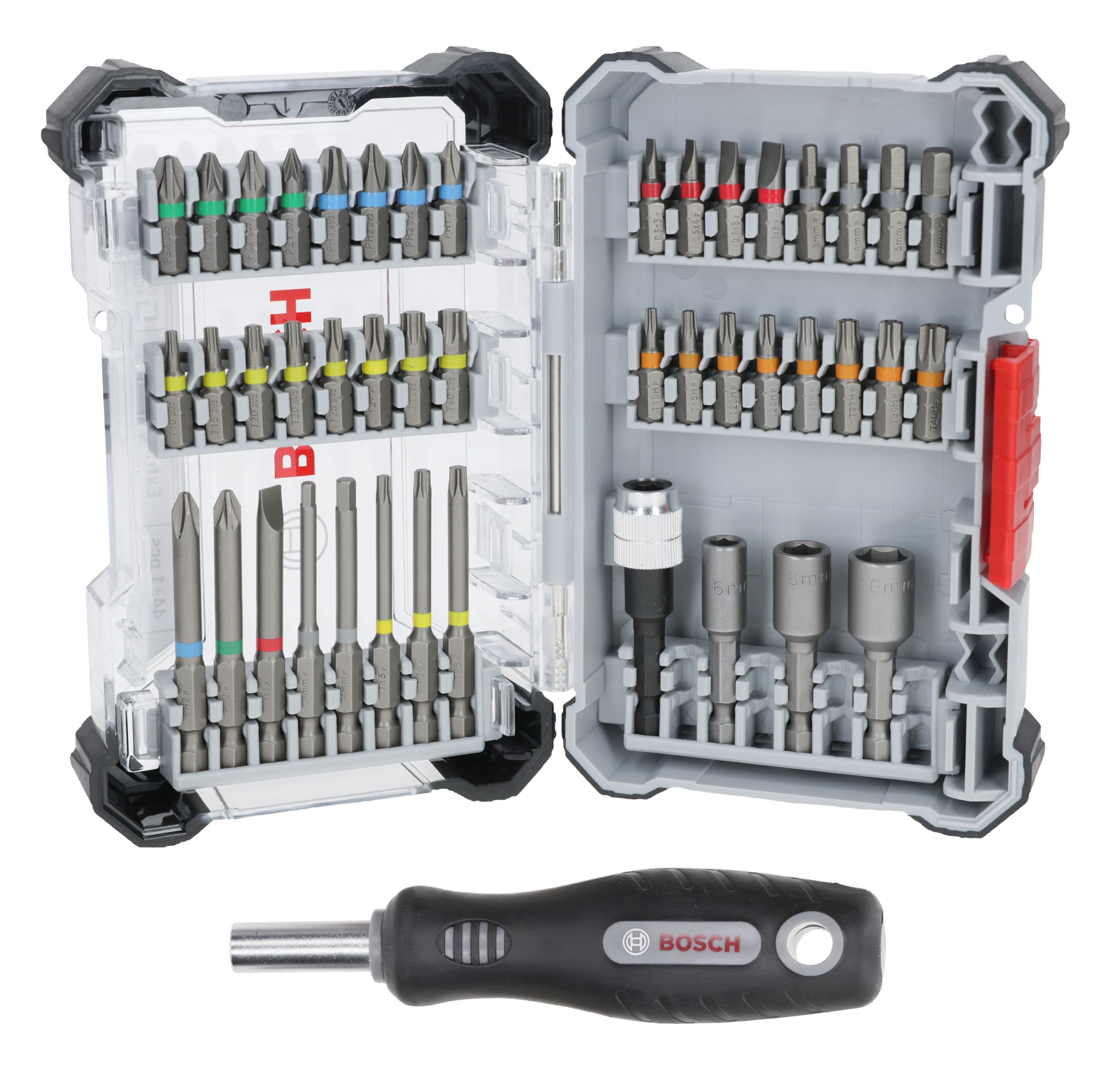 Bosch Coffret embouts Extra Hard 50 pièces vissage