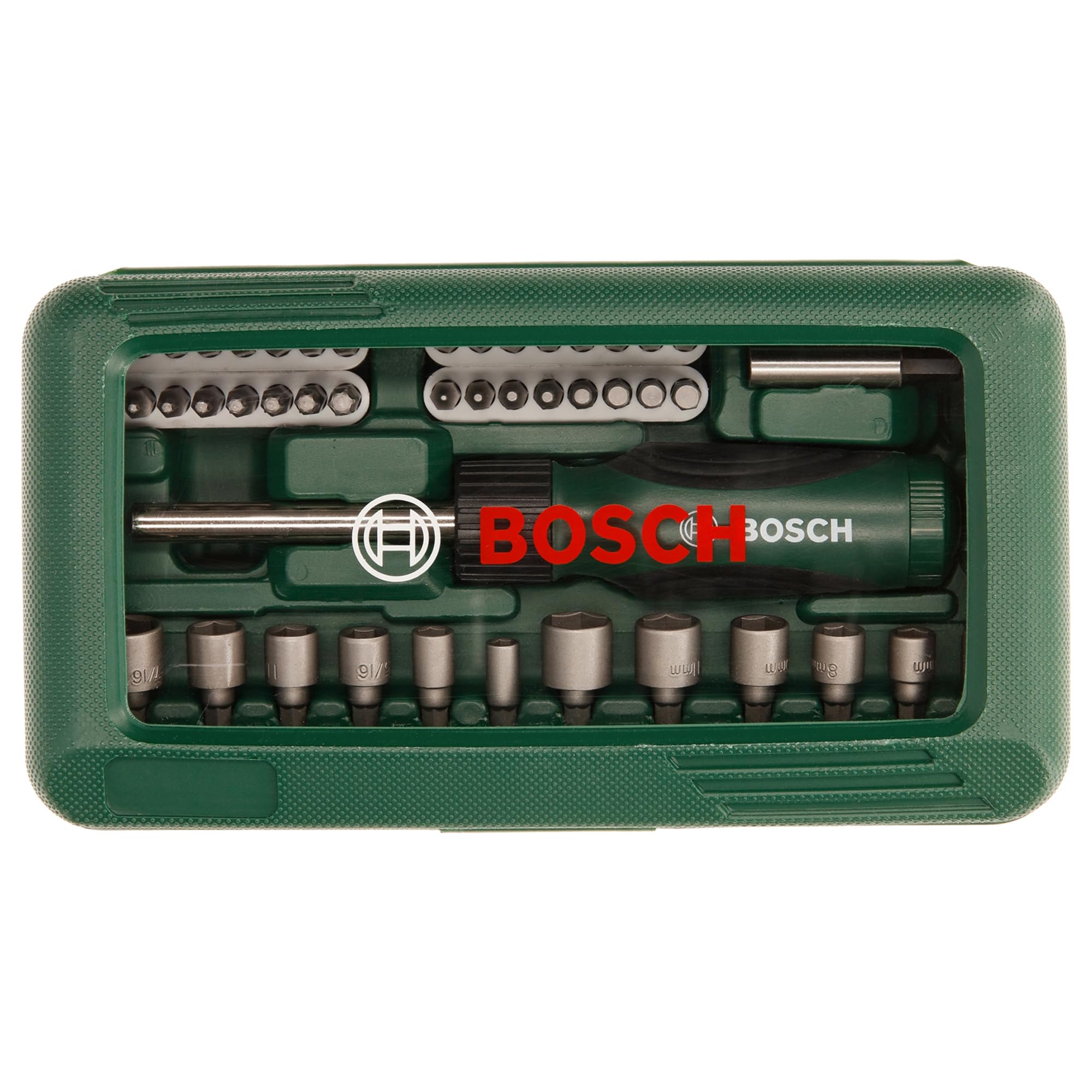 Bosch coffret vissage 46 pièces PH PZ Torx douilles