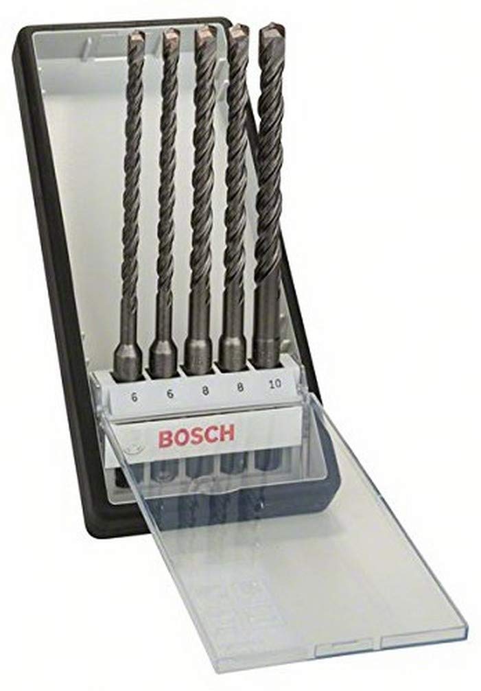 Bosch SDS plus-5 coffret forets béton 5/6/6/8/10 mm 5 pièces