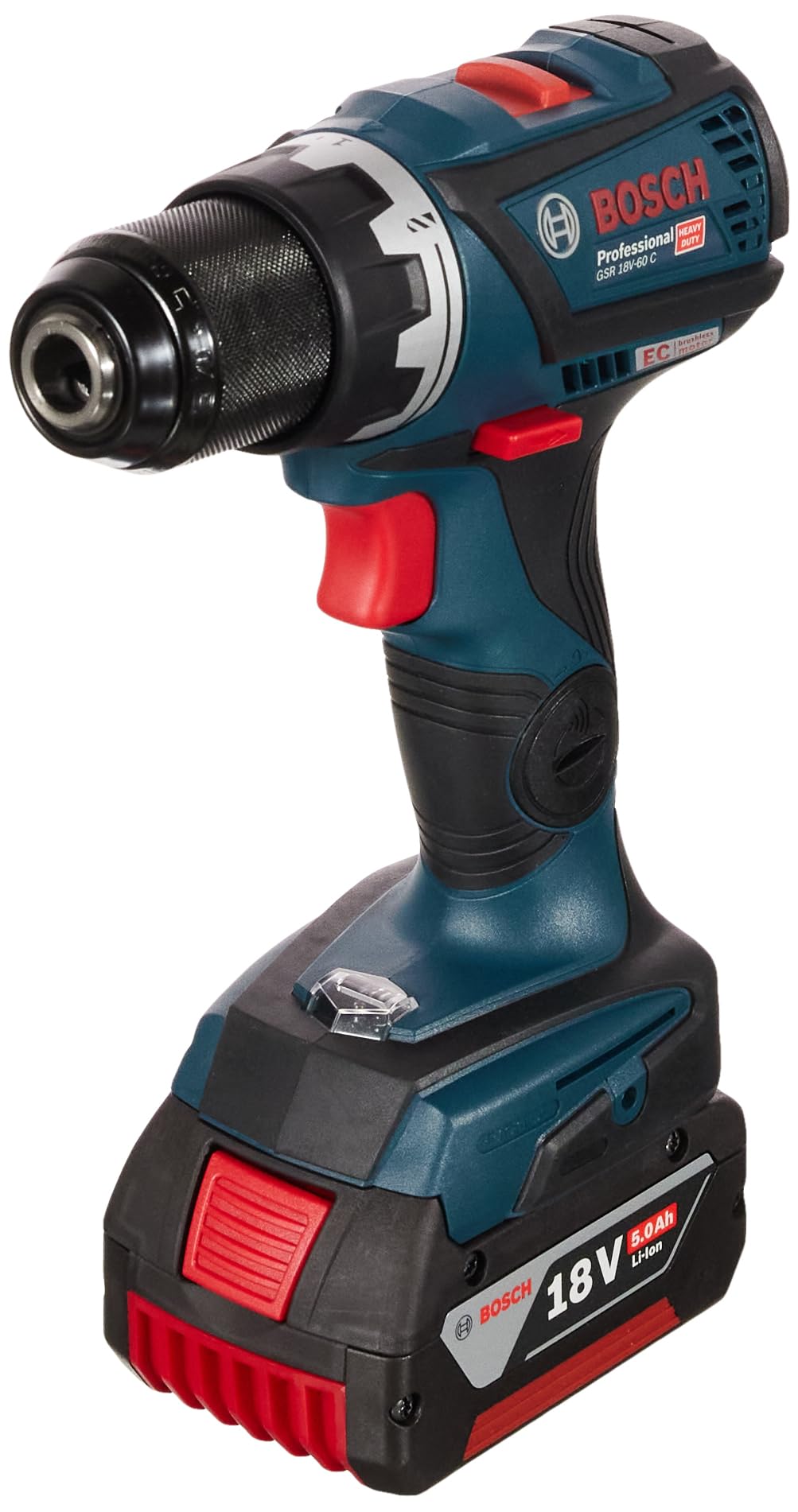 Bosch GSR 18V-60 C perceuse-visseuse 2x 5.0Ah L-BOXX