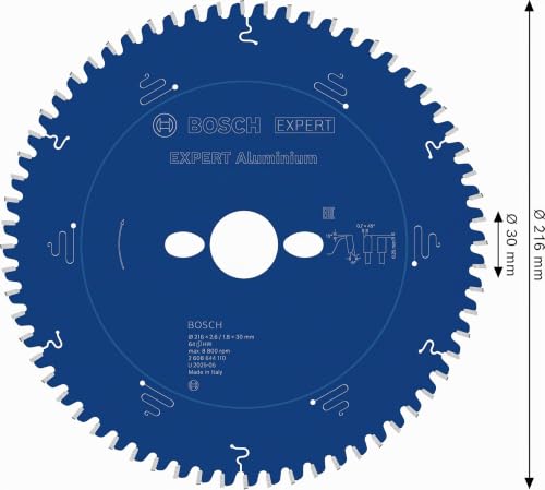 Bosch EXPERT Aluminium 216x30 lame scie circulaire 64 dents