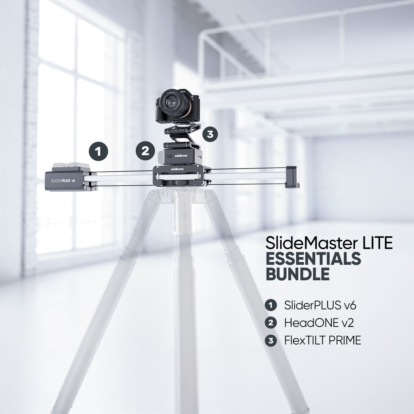Edelkrone Bundles SlideMaster LITE slider motorisé Essentials