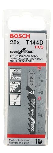 Bosch T 144 D lame scie sauteuse bois 25 pièces Speed