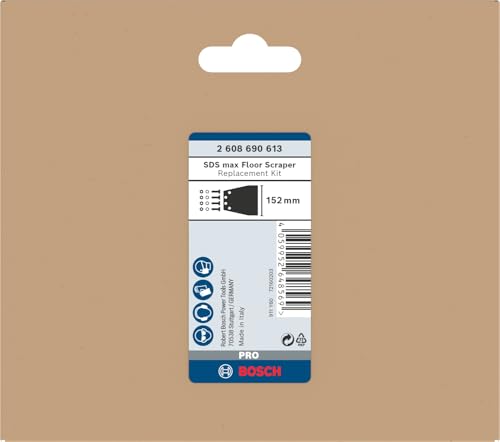 Bosch Pro SDS Max Floor Scraper kit rechange 152 mm