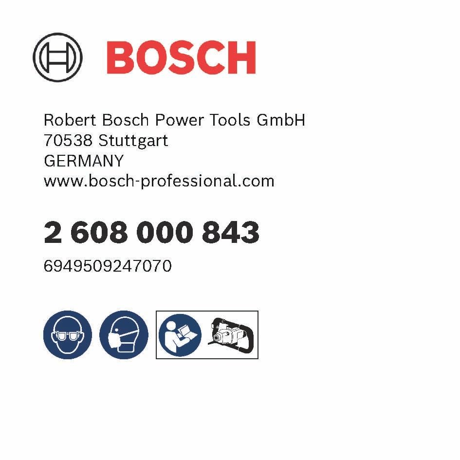 Bosch Malaxeurs Panier mélangeur M14 140 mm visqueux