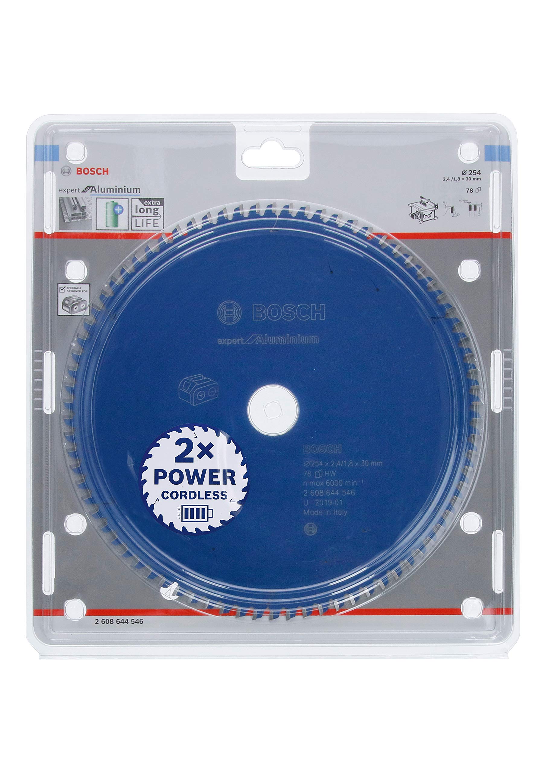 Bosch Expert Lame circulaire alu 216x30 66 dents
