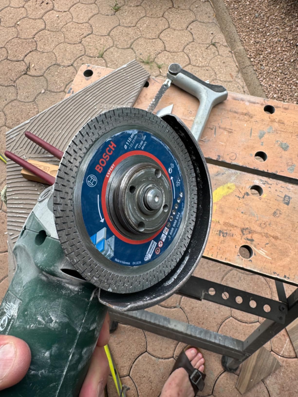 Bosch Expert HardCeramic disque diamant 125 mm carrelage dur