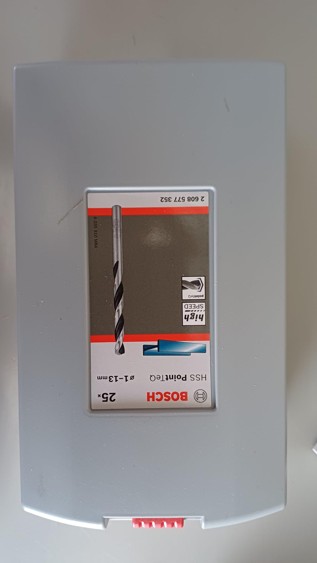 Bosch PointTeQ Coffret 25 forets HSS métal 1-13 mm