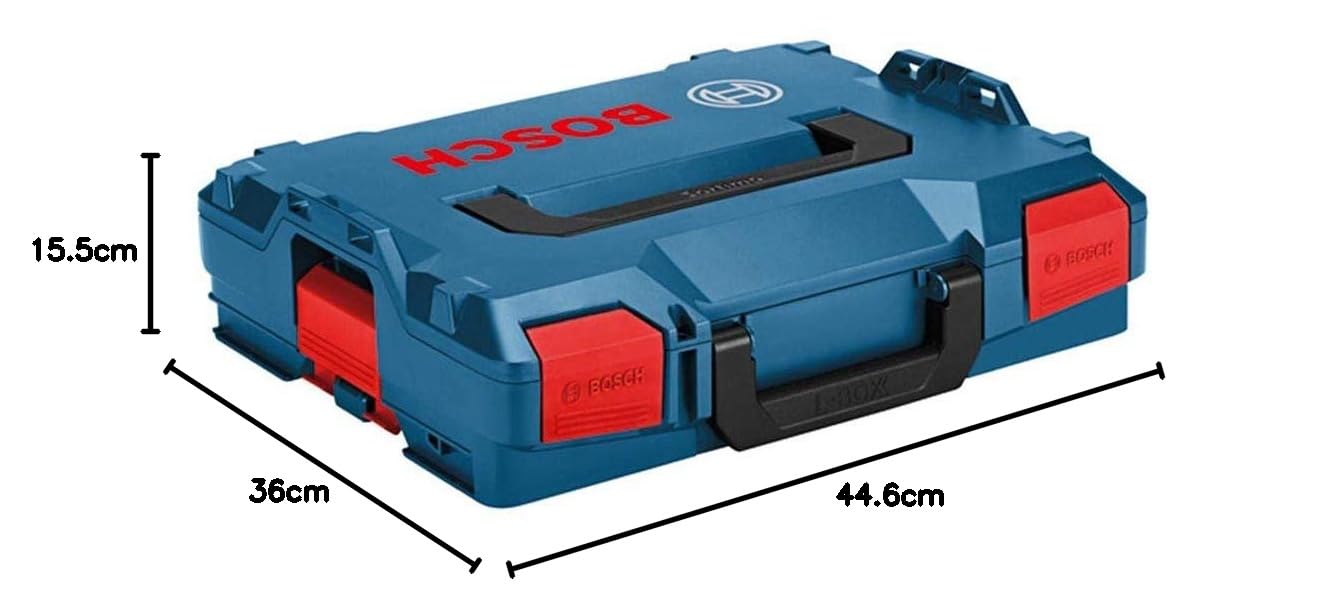 Bosch L-BOXX 102 Coffret transport + 12 casiers Inset-Box