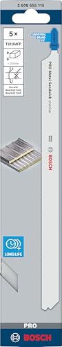 Bosch PRO T1018AFP lame scie sauteuse 5 pcs 250 mm