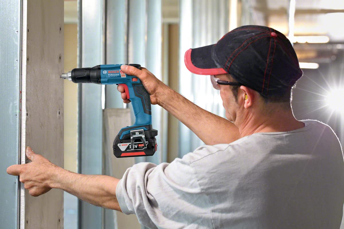 Bosch GSR 18V-EC TE visseuse plaquiste 18V kit 2x5,0Ah L-BOXX