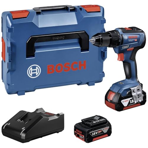 Bosch GSR 18V-55 Perceuse-visseuse 18V 2x4,0Ah bois métal