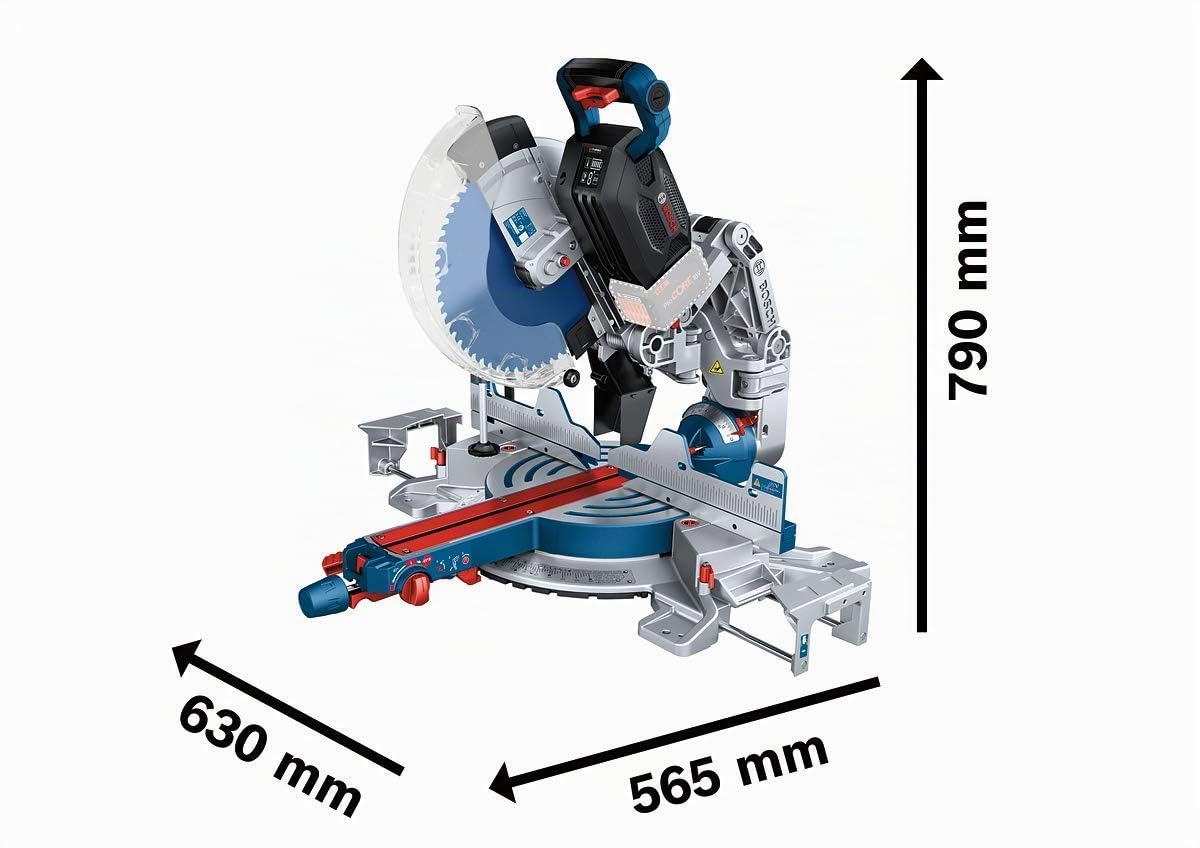 Bosch GCM 18V-305 GDC scie à onglets radiale 18V solo BITURBO