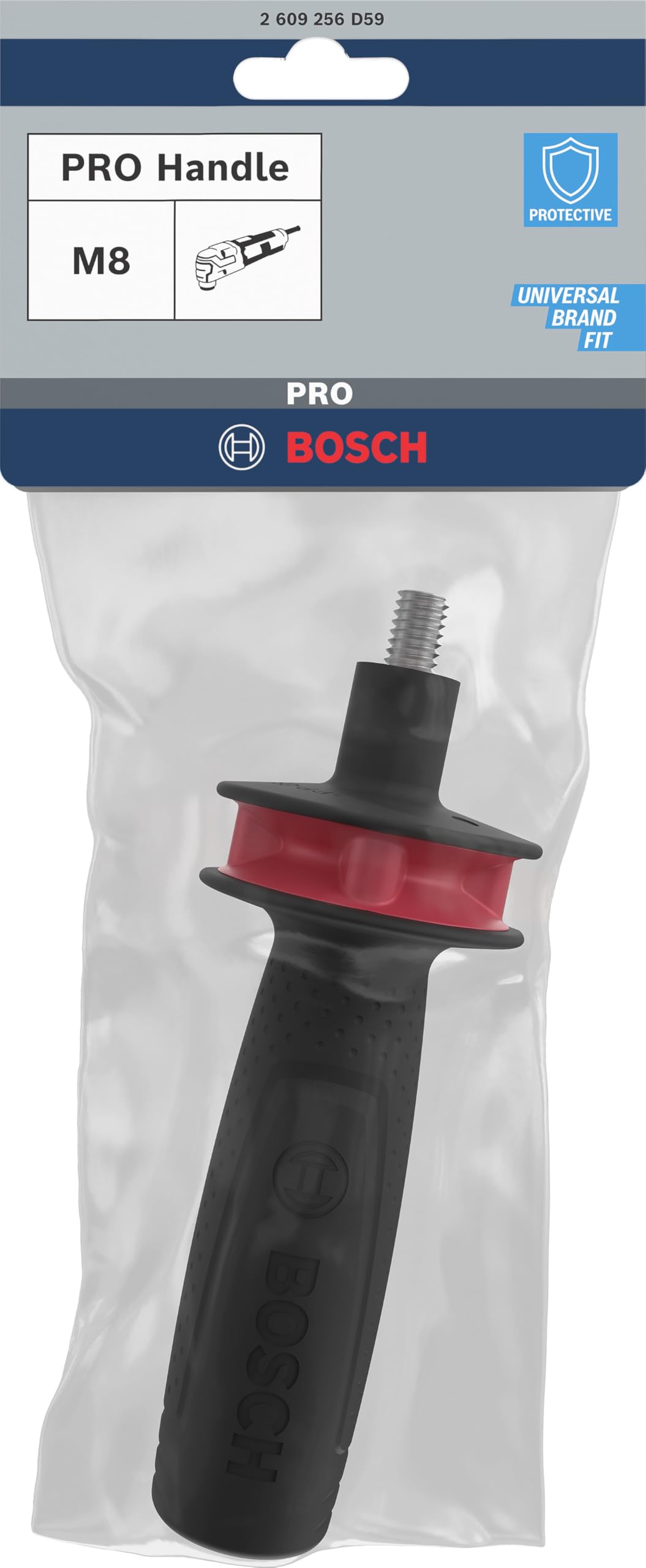 Bosch 2609256D59 Poignée M8 Vibration Control Grise