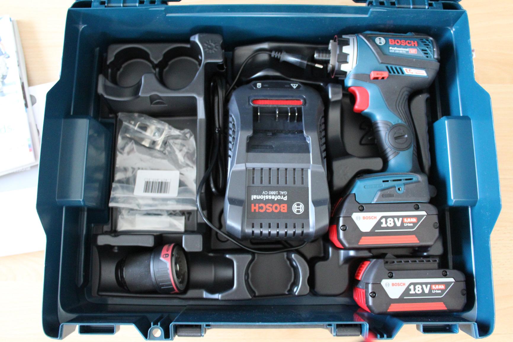 Bosch GSR 18V-60 FC perceuse 18V 60 Nm 2x5Ah L-Boxx
