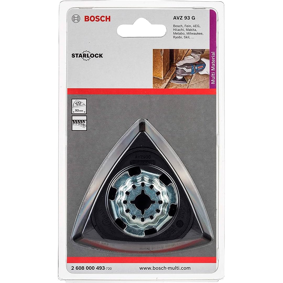 Bosch AVI 93 G plateau ponçage delta 93 mm velcro