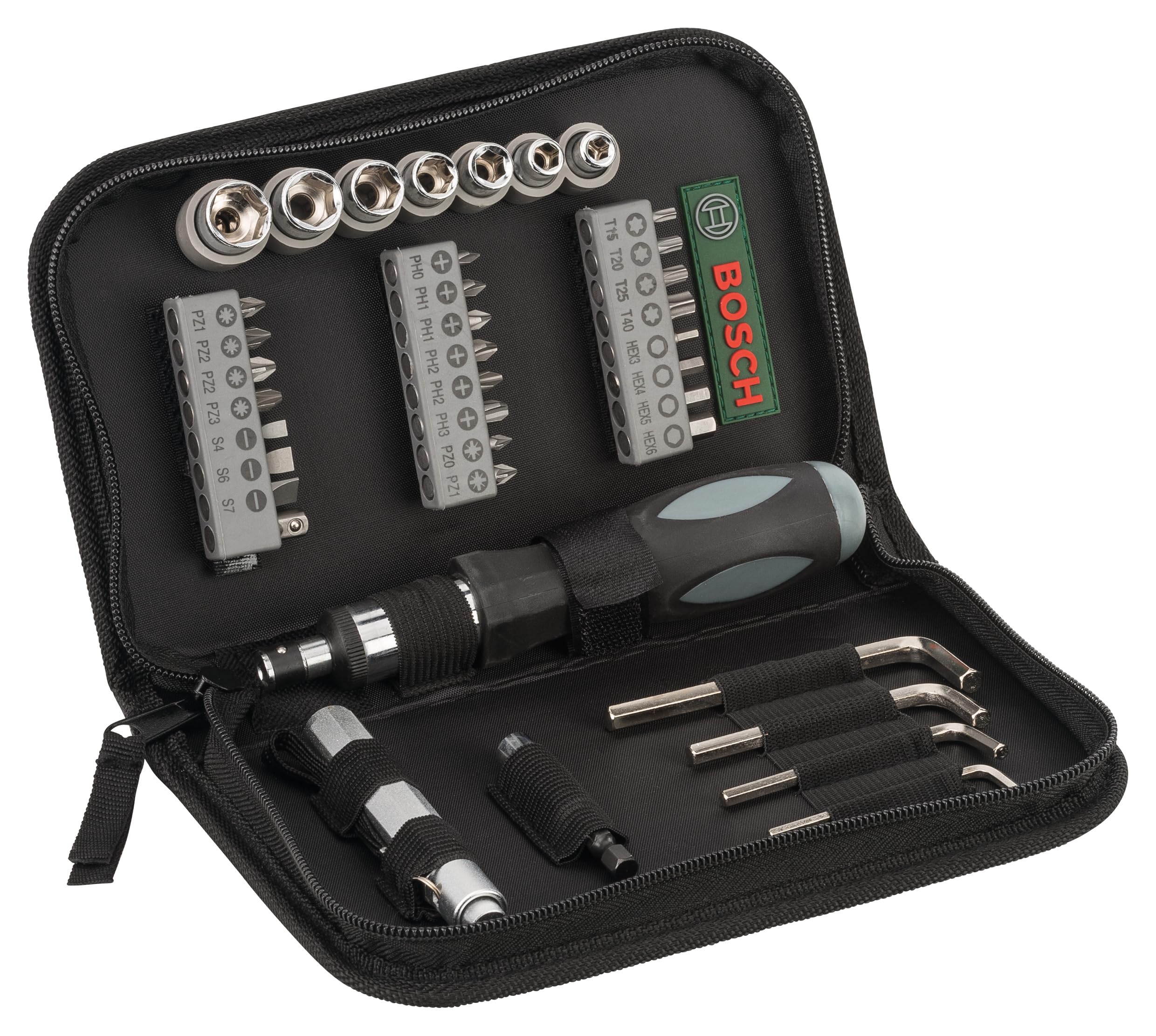 Bosch Sets combinés 2607019506 coffret accessoires 38 pièces vissage