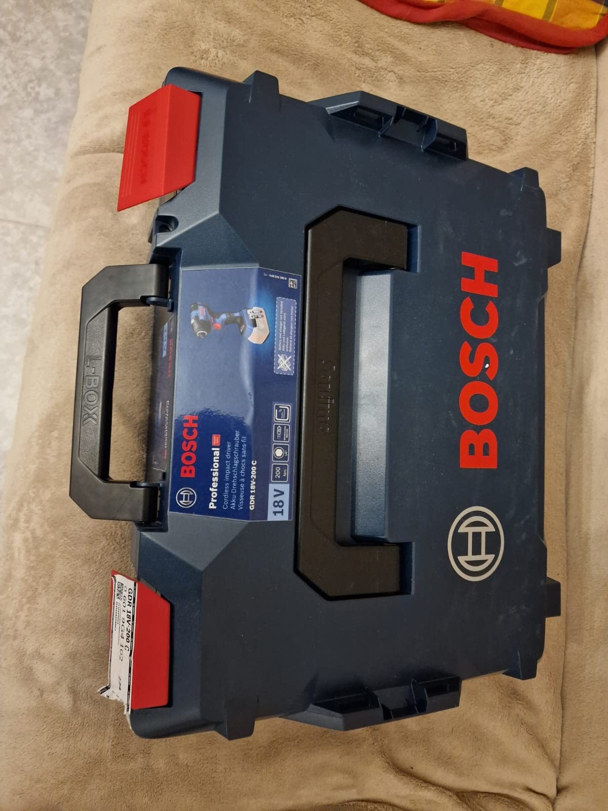 Bosch GDR 18V-200 C Visseuse à Chocs 18V Solo L-BOXX