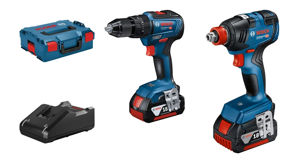 Bosch Professional 18V set GDX 18V-200 + GSB 18V-55 2x4,0Ah L-BOXX